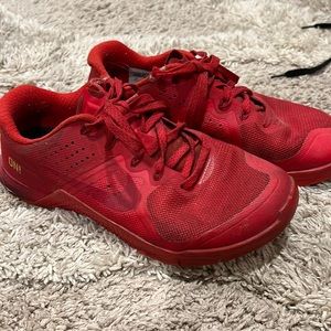 Nike- Custom All Red METCON Size 7